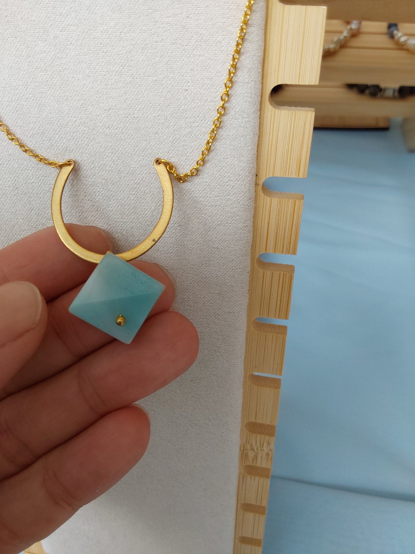 Amazonite necklace