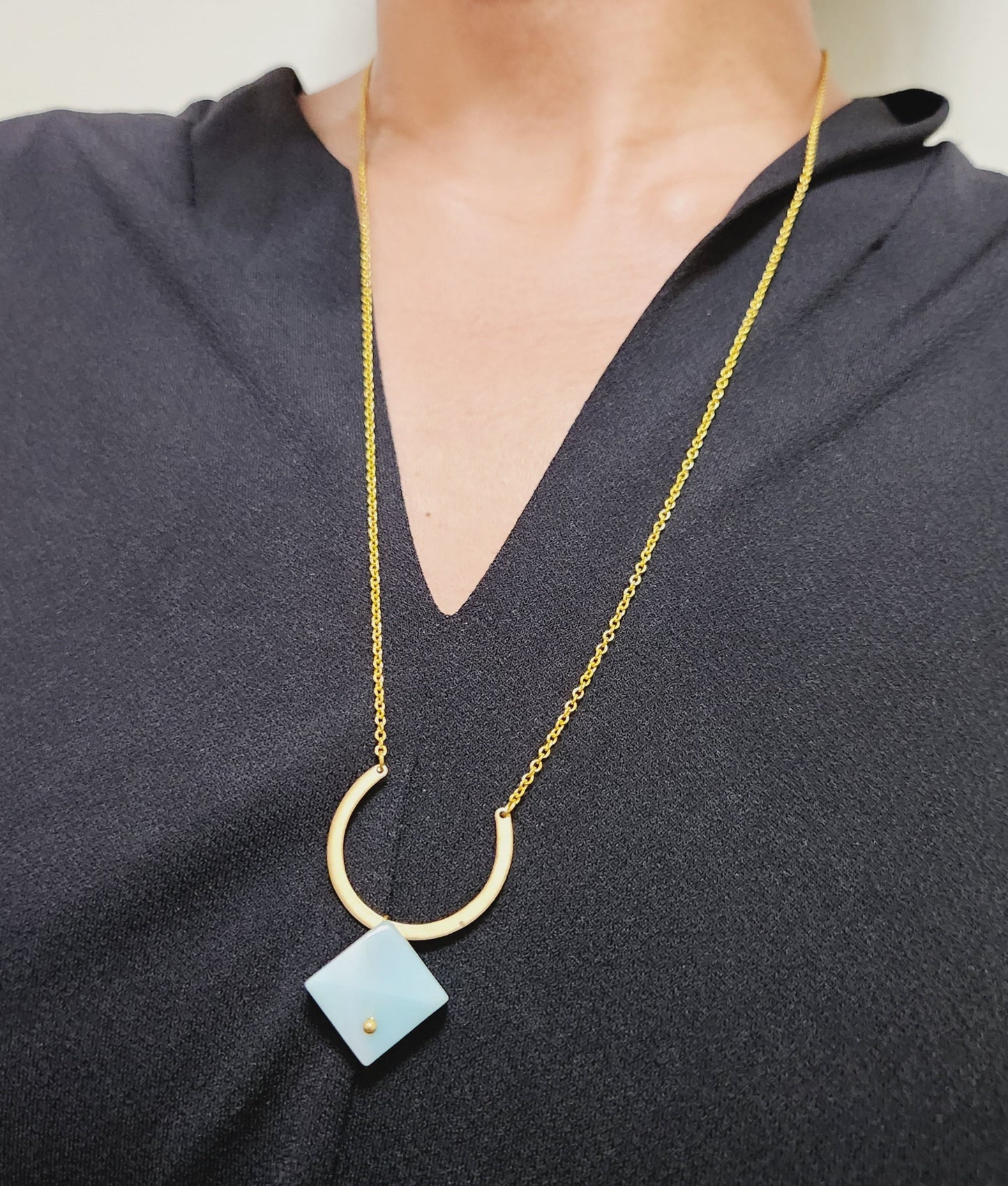 Amazonite necklace