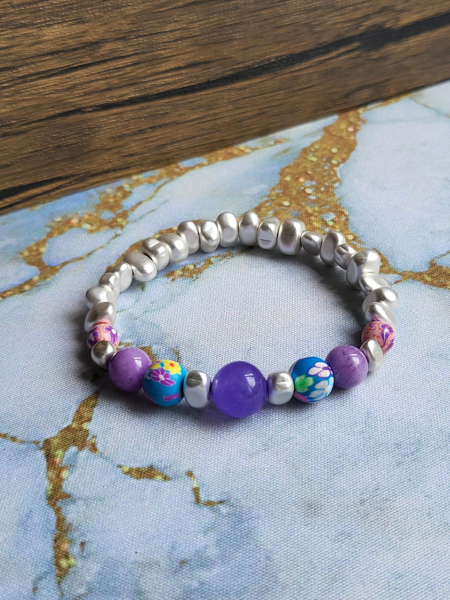 Sakura Amethyst Bracelet