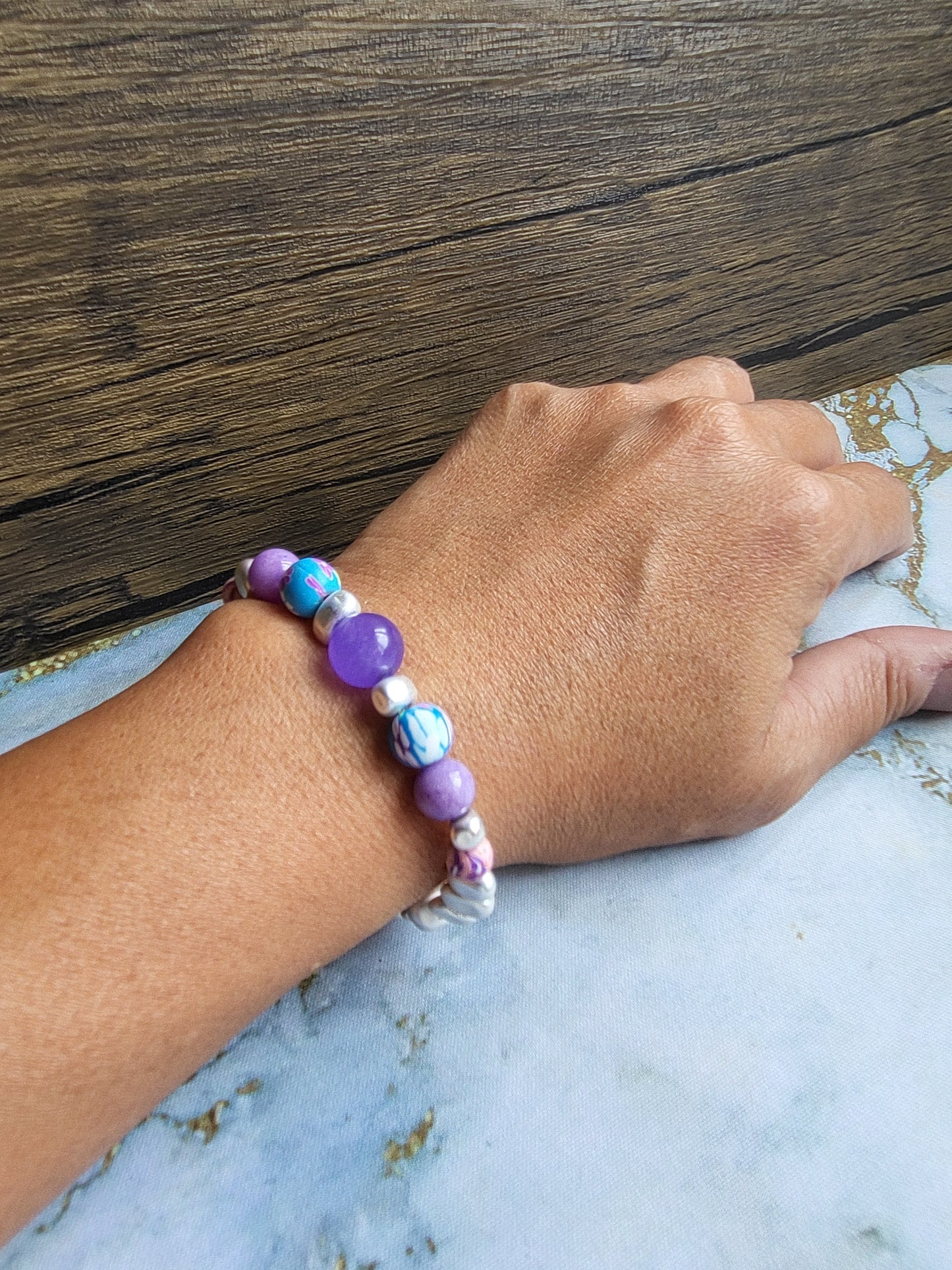 Sakura Amethyst Bracelet
