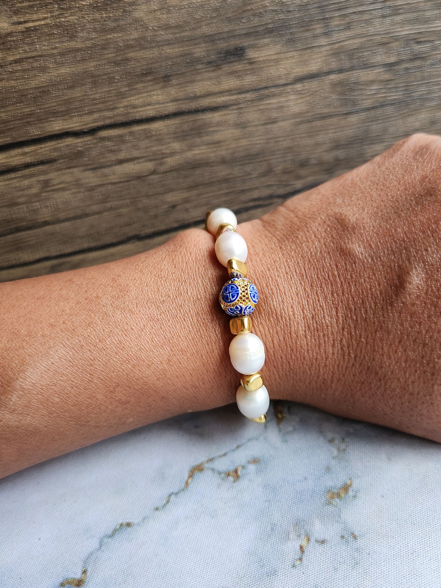 Anak Peranakan Pearl Bracelet