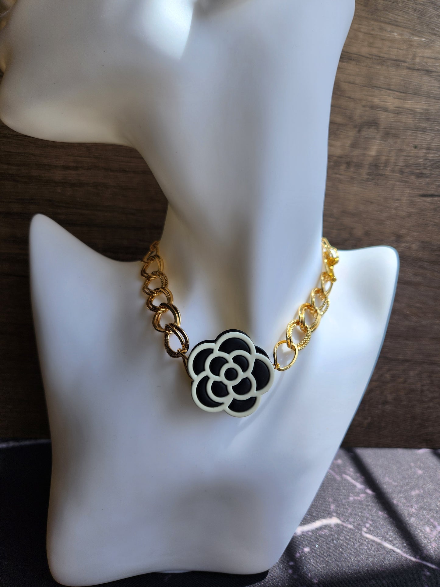Love, Camellia Necklace