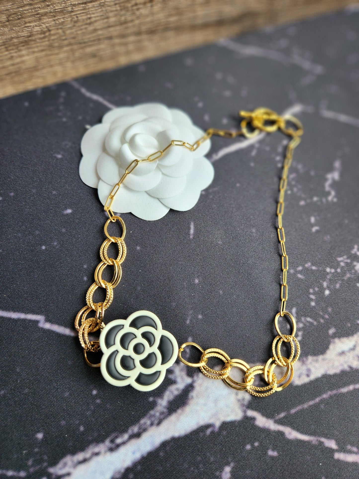 Love, Camellia Necklace