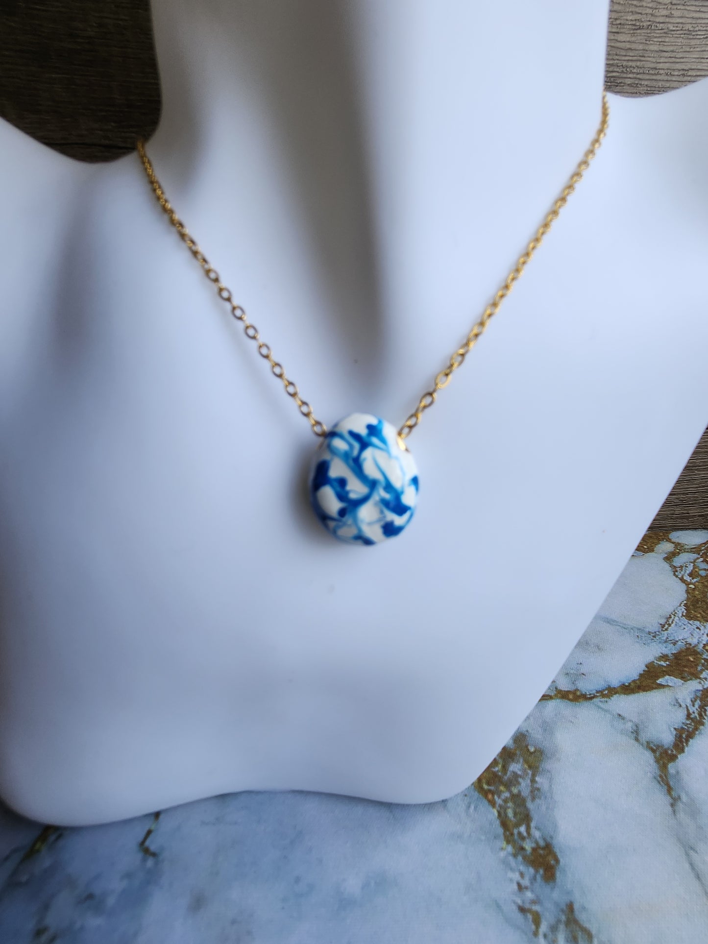Tang Porcelain Necklace