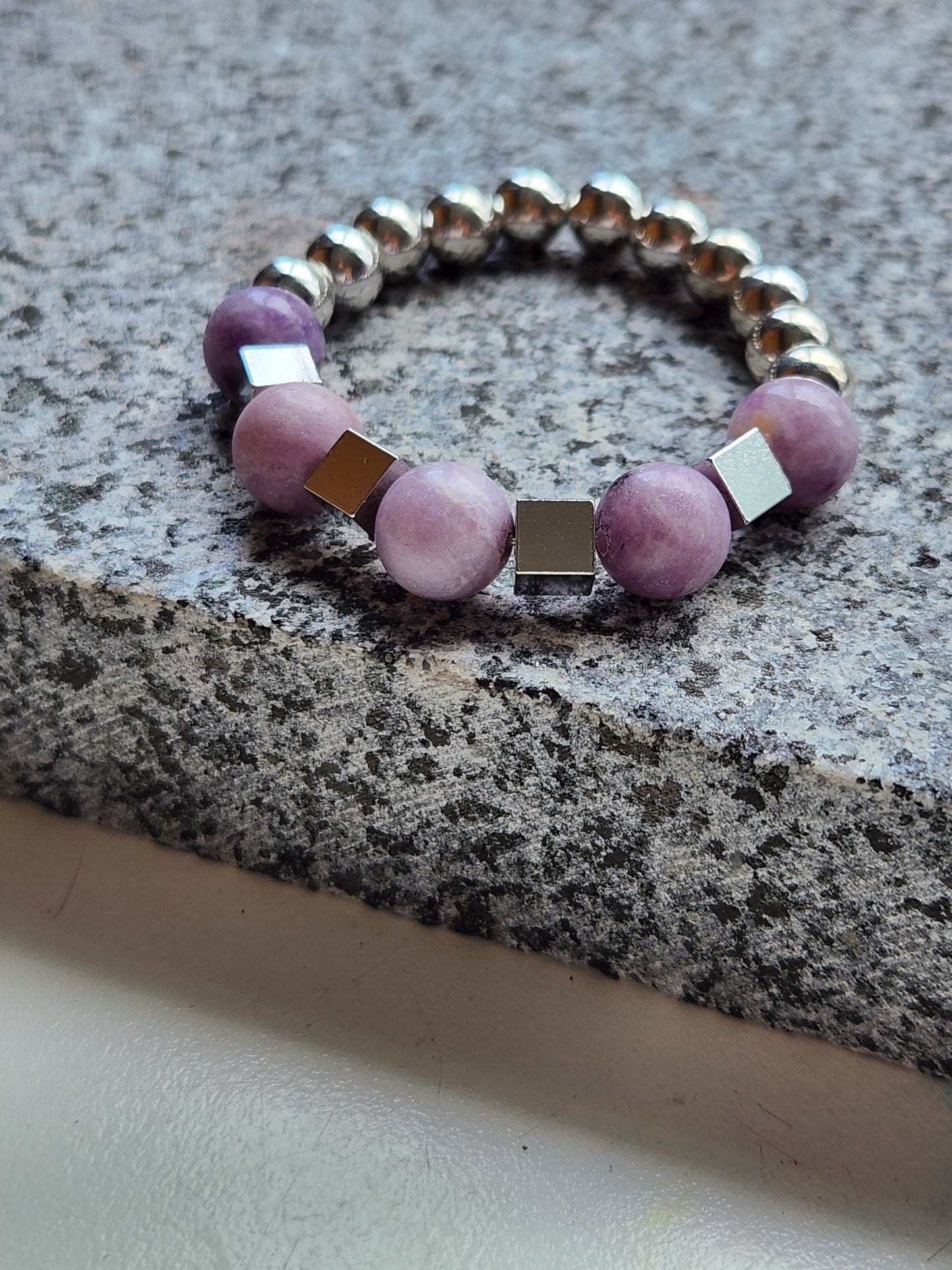 Strength Amethyst Bracelet