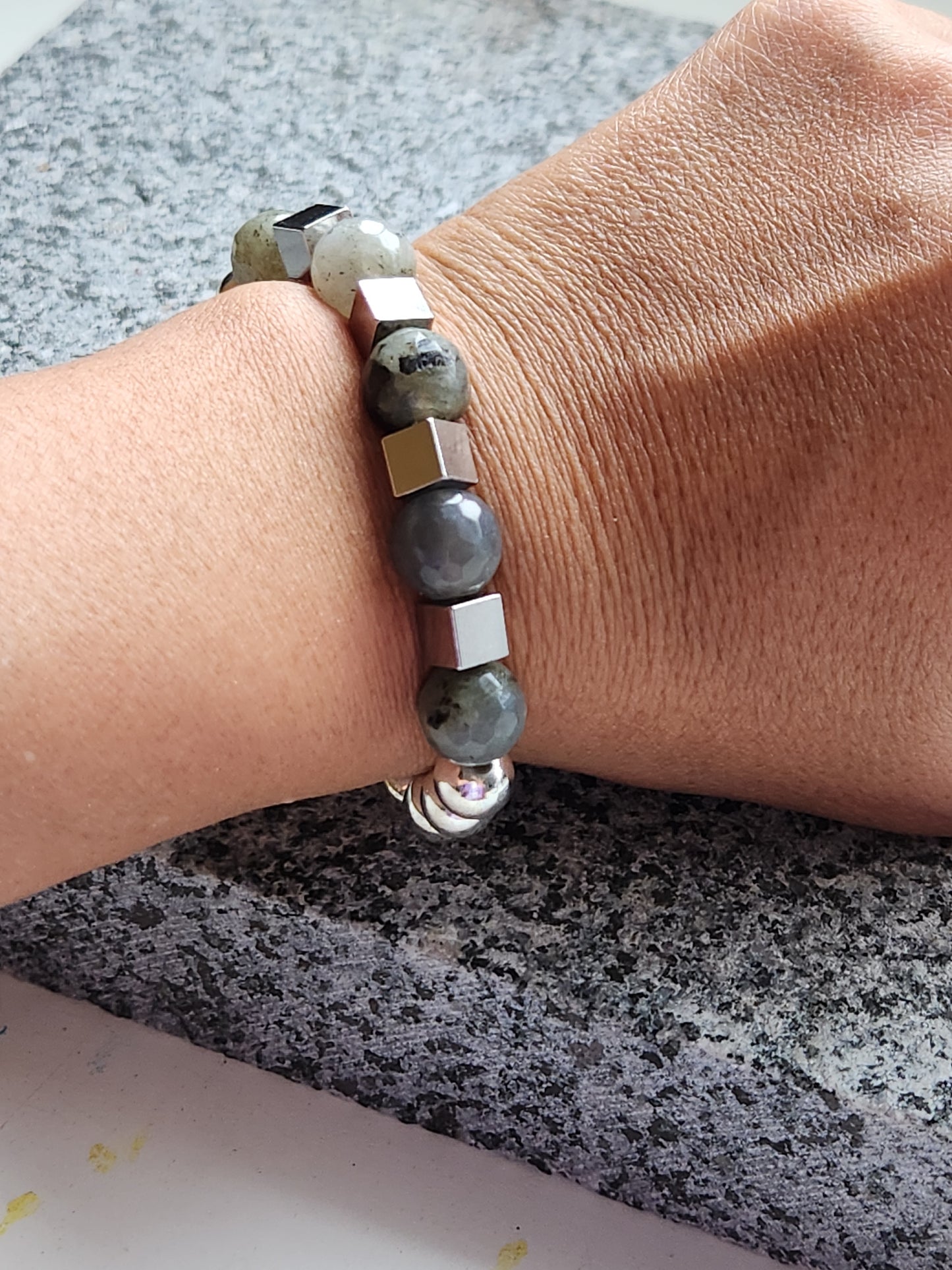 Strength Labradorite Bracelet