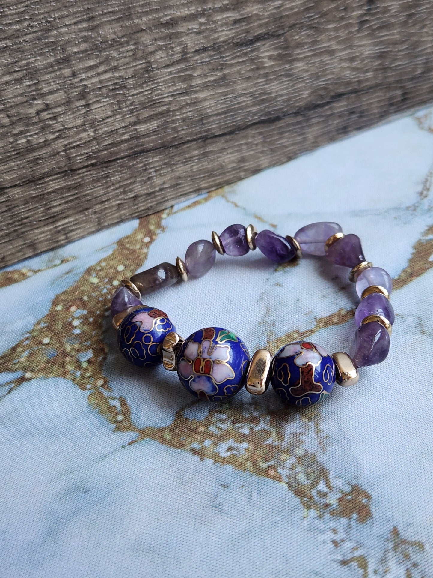 Anak Peranakan Amethyst Bracelet
