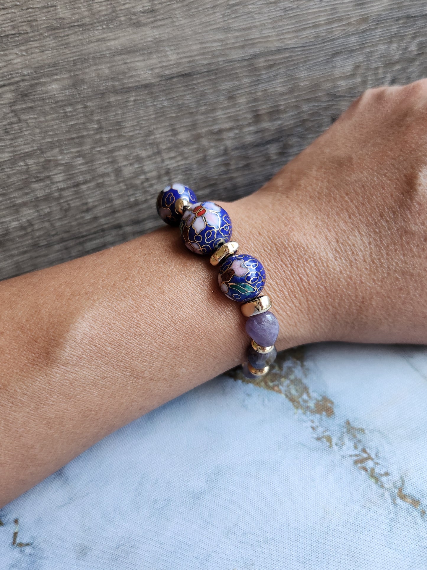 Anak Peranakan Amethyst Bracelet