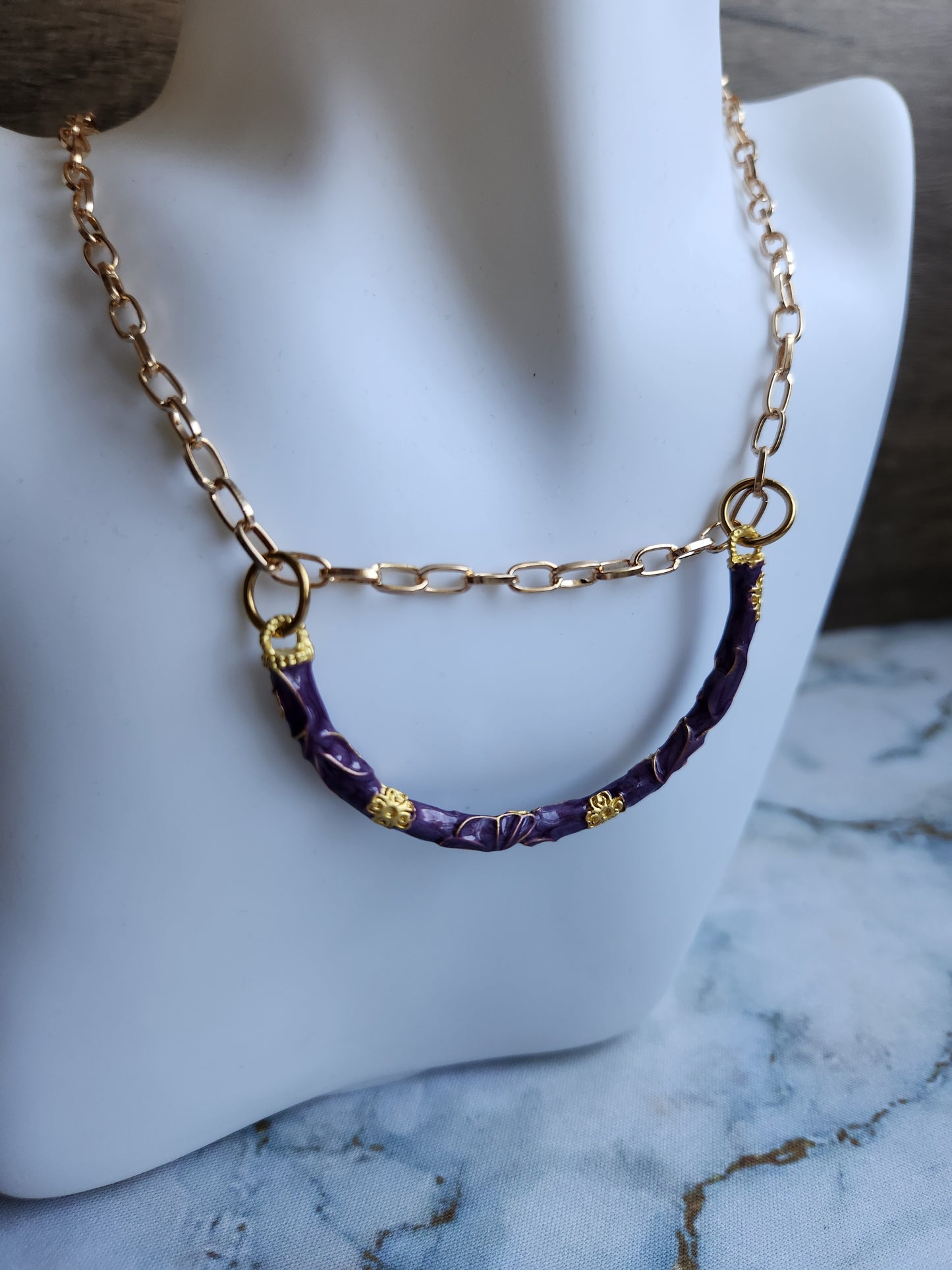 Anak Peranakan Tube Necklace