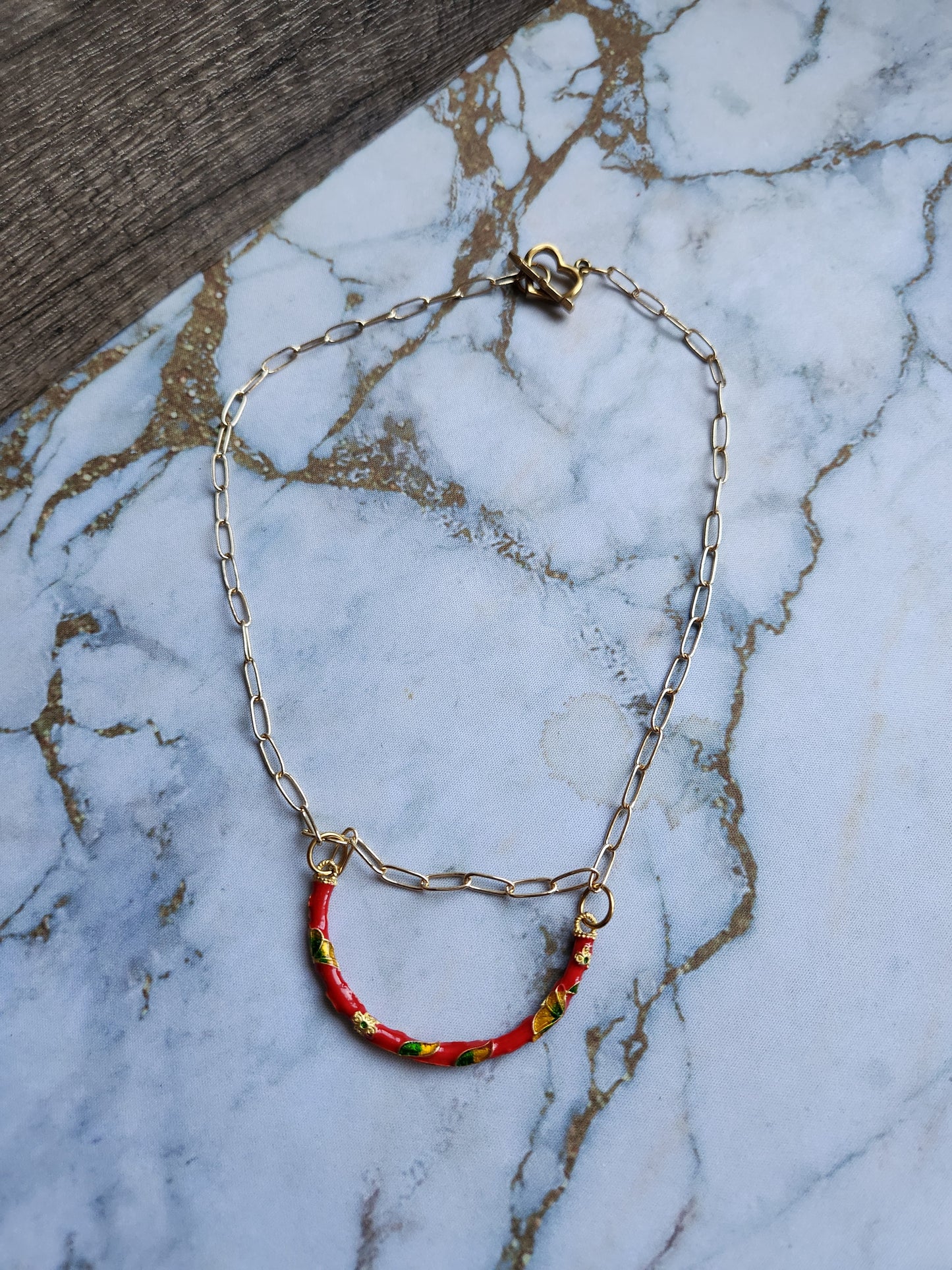 Anak Peranakan Tube Necklace