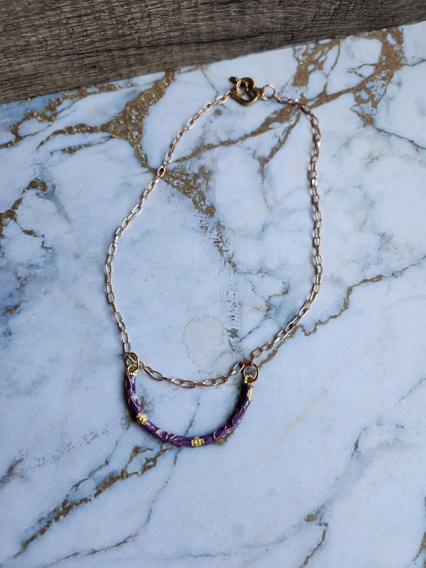 Anak Peranakan Tube Necklace