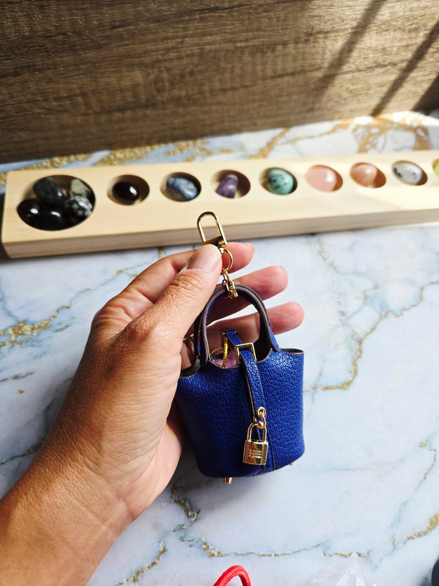Bag Charm Crystal Amulet
