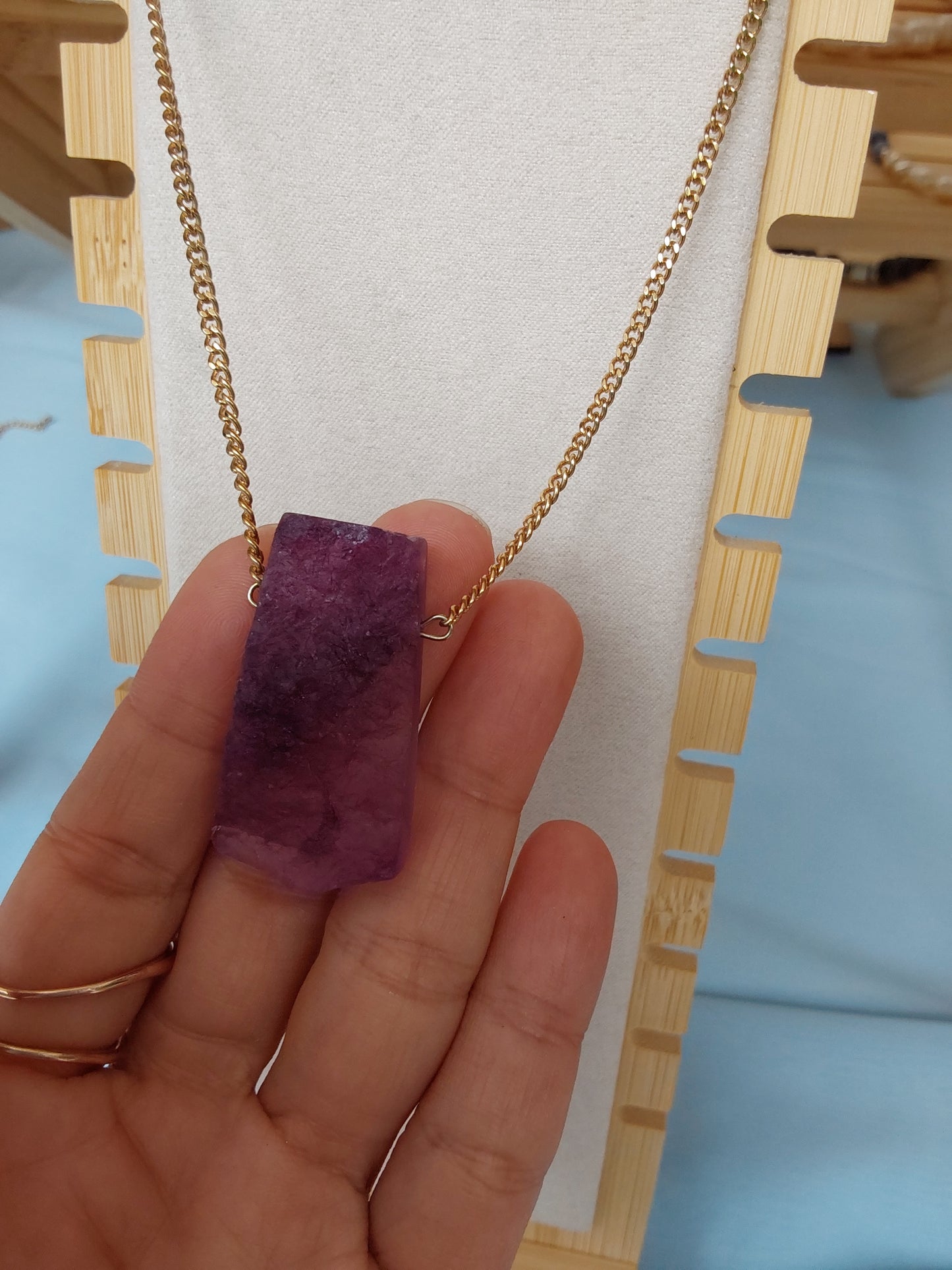 Fluorite necklace