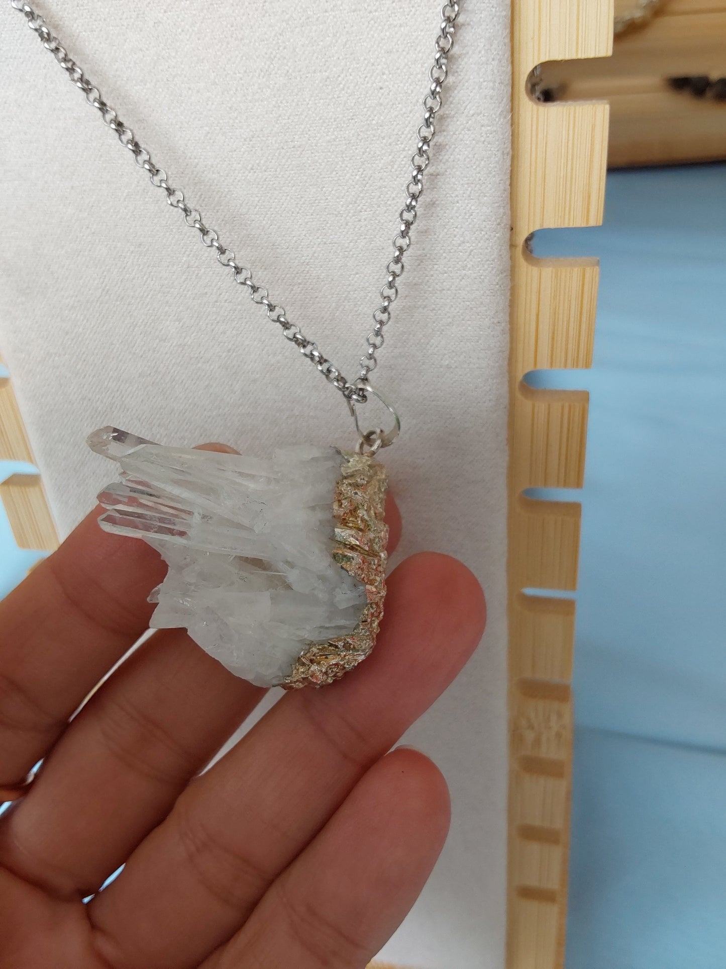 Quartz necklace