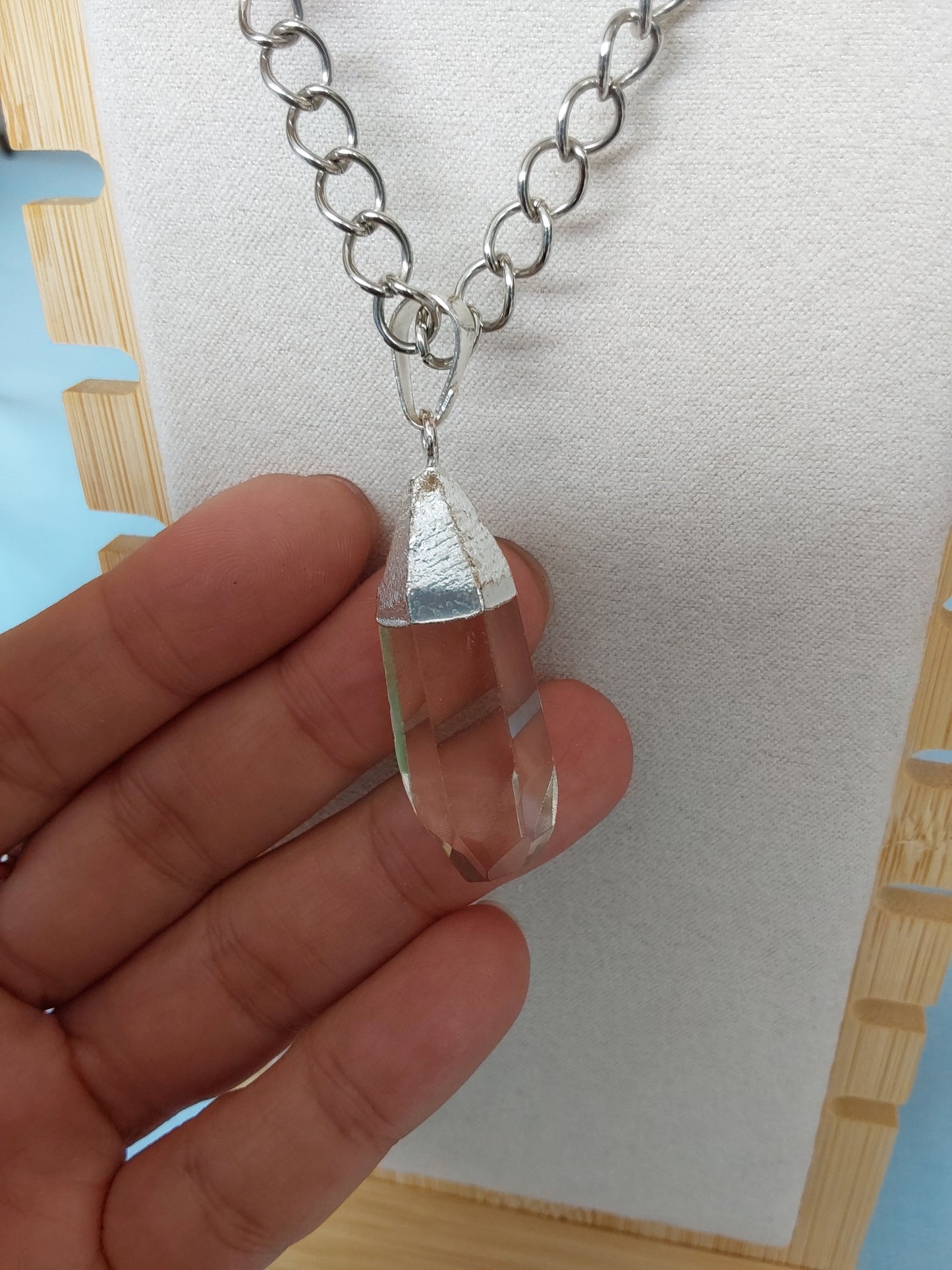 Clear Quartz necklace