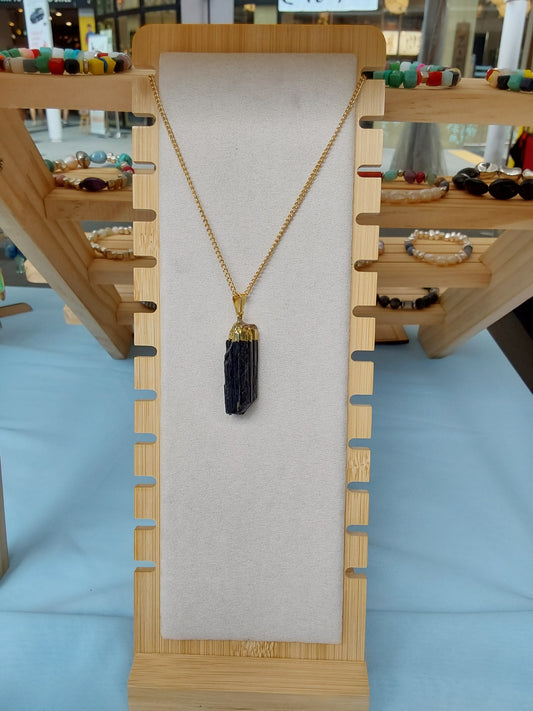 Black tourmaline necklace