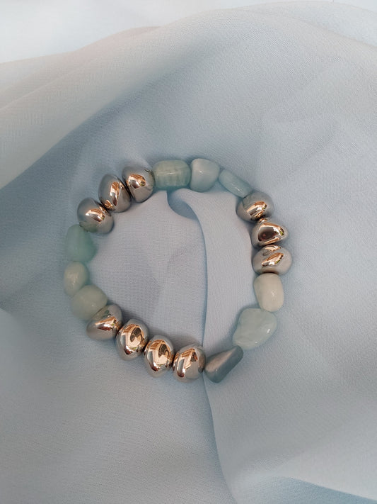 Aquamarine bracelet