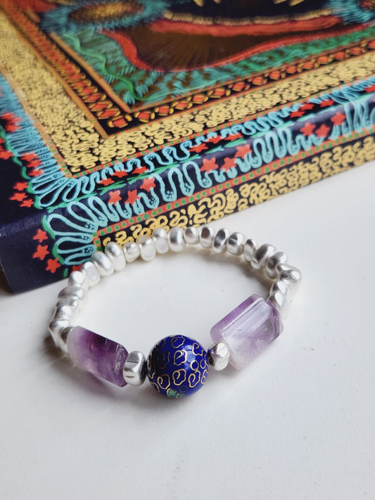 Peranakan Amethyst Bracelet