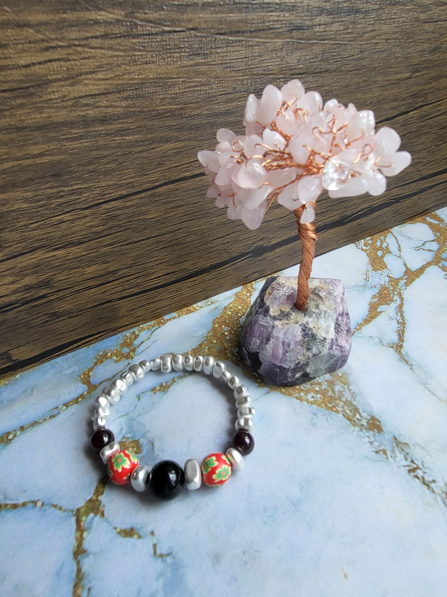 Sakura Onyx Bracelet