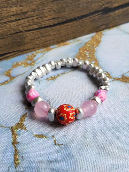 Sakura Rose Quartz Bracelet