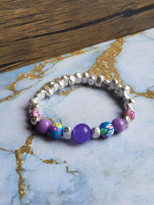 Sakura Amethyst Bracelet