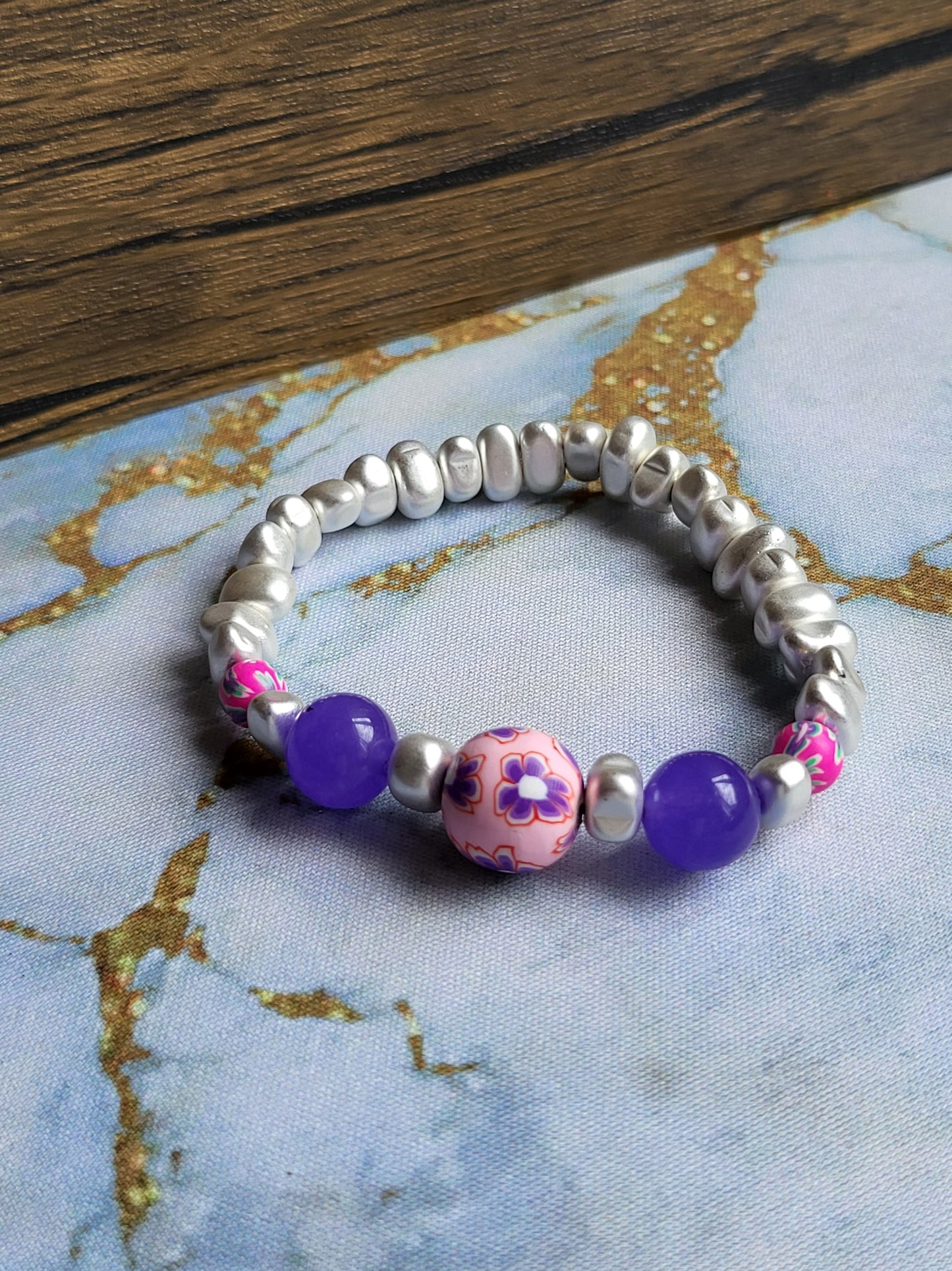 Sakura Amethyst Bracelet