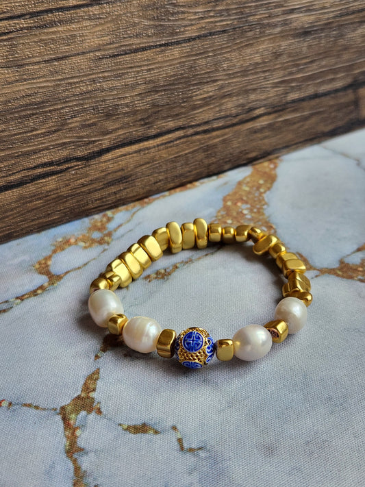 Peranakan Pearl Bracelet