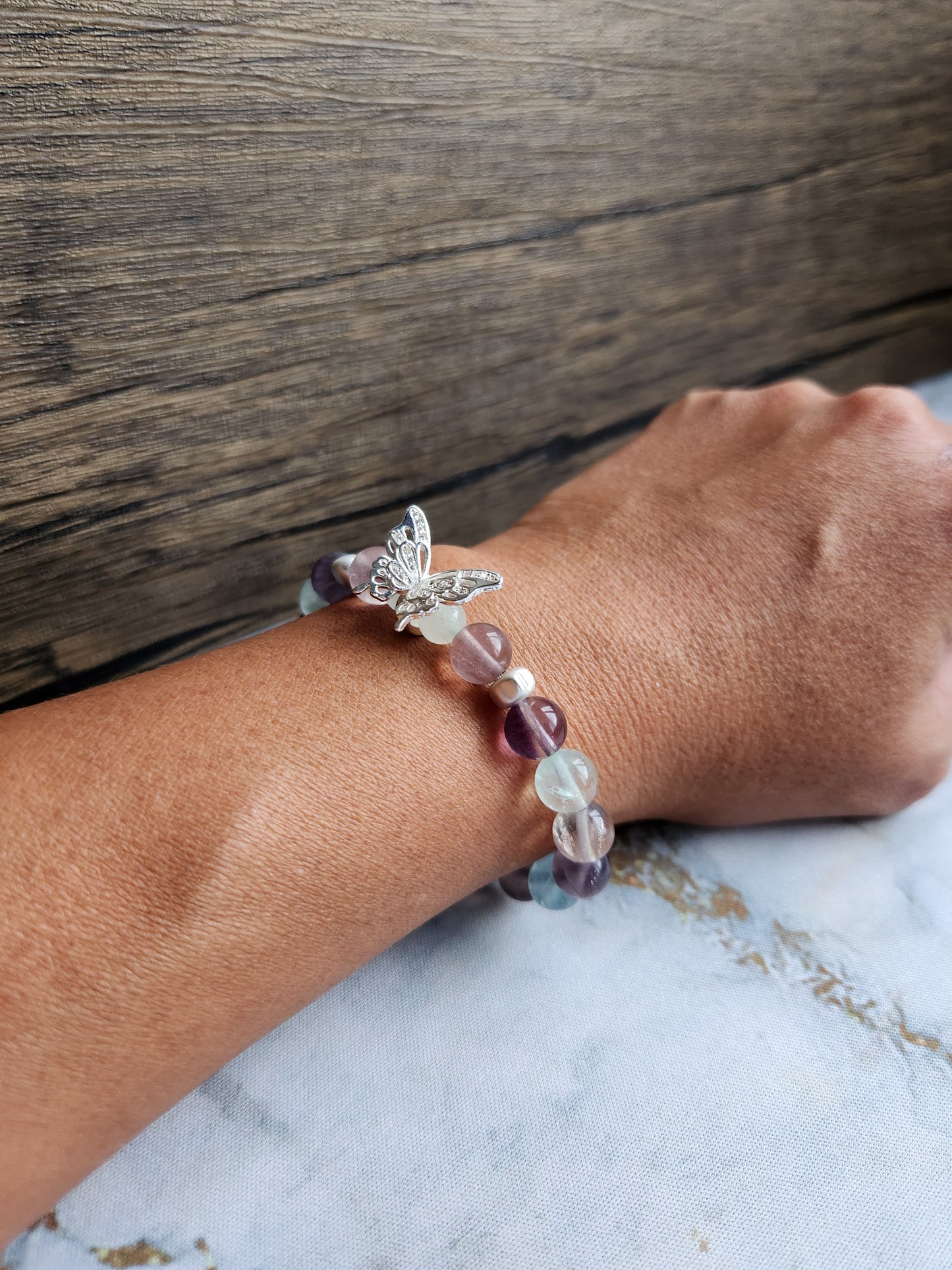 Ethereal Fluorite Bracelet