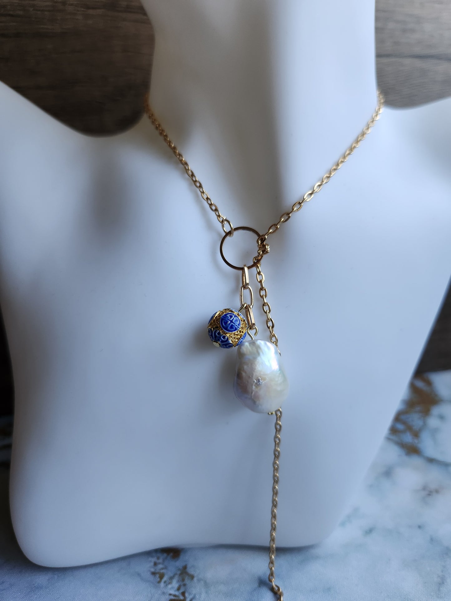 Anak Peranakan Baroque Pearl Necklace