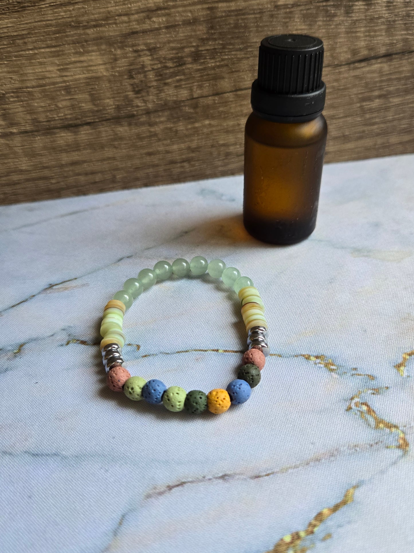 You are Beautiful -Aventurine Diffuser Bracelet