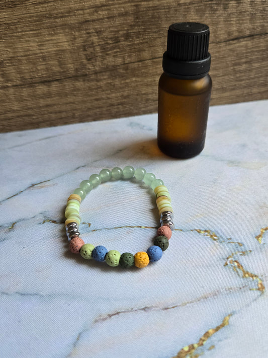 You are Beautiful -Aventurine Diffuser Bracelet