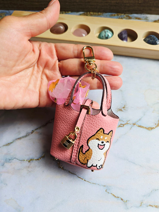 Bag Charm Crystal Amulet