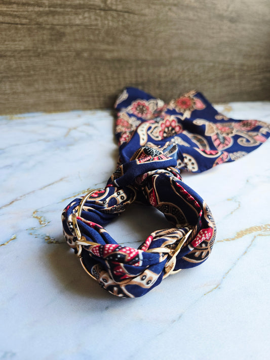Anak Batik Blue Scarf Bangle